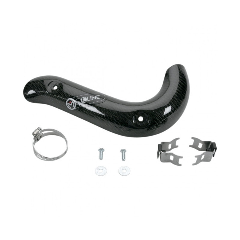 Pare-Chaleur Echappement E-Line 4T Carbone Honda/KTM/Yamaha