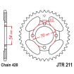 Couronne Moto Acier JT 36 Dents PAS 420 Argent - JTR211.36