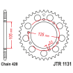 Couronne Moto Acier JT 50 Dents PAS 420 - JTR1131.50