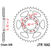 Couronne Moto Acier JT 47 Dents PAS 428 - JTR1842.47