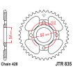 Couronne Moto Acier JT 50 Dents PAS 428 - JTR835.50