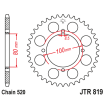 Couronne Moto Acier JT 37 Dents PAS 520 - JTR819.37