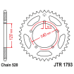 Couronne Moto Acier JT 42 Dents PAS 520 - JTR1793.42