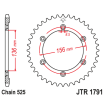 Couronne Moto Acier JT 42 Dents PAS 525 - JTR1791.42