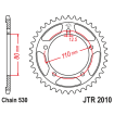 Couronne Moto Acier JT 47 Dents PAS 530 - JTR2010.47