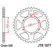 Couronne Moto Acier JT 48 Dents PAS 520 - JTR1977.48