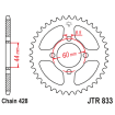 Couronne Moto Acier JT 49 Dents PAS 428 - JTR833.49