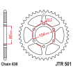 Couronne Moto Acier JT 41 Dents PAS 630 - JTR501.41