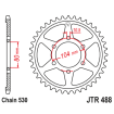 Couronne Moto Acier JT 46 Dents PAS 530 - JTR488.46