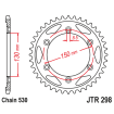 Couronne Moto Acier JT 40 Dents PAS 530 - JTR298.40