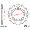 Couronne Moto Acier JT 42 Dents PAS 520 - JTR28.42