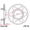 Couronne Moto Acier JT 37 Dents PAS 520 - JTR19.37