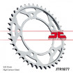 Couronne Moto Acier JT 41 Dents PAS 525 Argent - JTR1877.41