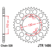 Couronne Moto Acier JT 40 Dents PAS 520 - JTR1486.40