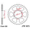 Couronne Moto Acier JT 46 Dents PAS 520 - JTR1073.46