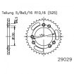 Couronne Moto Acier Esjot 41 Dents PAS 525 - 50-29029-41