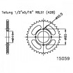 Couronne Moto Acier Esjot 35 Dents PAS 428 - 50-15059-35