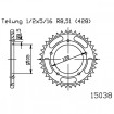 Couronne Moto Acier Esjot 60 Dents PAS 428 - 50-15038-60