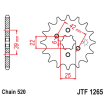 Pignon Moto Acier 16 Dents PAS 525 JT Sprockets - JTF433.16