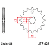 Pignon Moto Acier 12 Dents PAS 428  JT Sprockets - JTF428.12