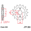 Pignon Moto Acier 16 Dents PAS 525  JT Sprockets - JTF293.16