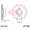 Pignon Moto Acier 15 Dents PAS 530  JT Sprockets - JTF289.15