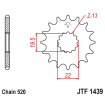 Pignon Moto Acier 12 Dents PAS 520 JT Sprockets - JTF1439.12