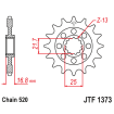 Pignon Moto Acier 17 Dents PAS 520 JT Sprockets - JTF1373.17