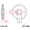 Pignon Moto Acier 14 Dents PAS 520  JT Sprockets - JTF1043.14