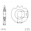 Pignon Moto Acier 15 Dents PAS 415 ESJOT - 20-0235-15