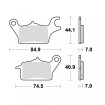 Plaquettes de frein TRW Organiques Scooter Léger - MCB872LC