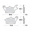 Plaquettes de frein TRW Organiques Standard - MCB872