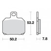 Plaquettes de frein TRW Organiques Standard - MCB700