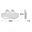 Plaquettes de frein TRW Organiques Standard - MCB629