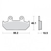 Plaquettes de frein TRW Organiques Standard - MCB624