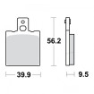 Plaquettes de frein TRW Organiques Standard - MCB623