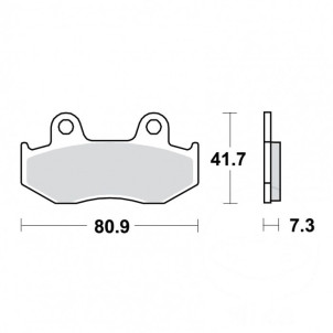 Plaquettes de frein TRW...