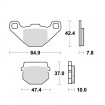 Plaquettes de frein TRW Organiques Standard - MCB522