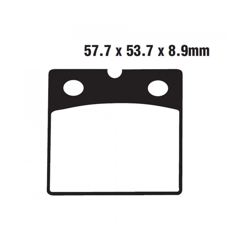 Plaquettes de frein EBC Semi Métal - FA171V