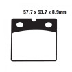 Plaquettes de frein EBC Semi Métal - FA171V