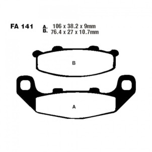 Plaquettes de frein EBC...