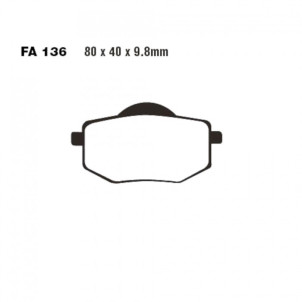 Plaquettes de frein EBC...