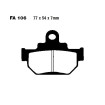 Plaquettes de frein EBC Semi Métal - FA106V