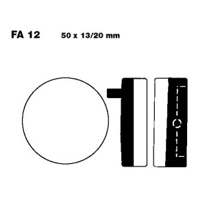 Plaquettes de frein EBC...
