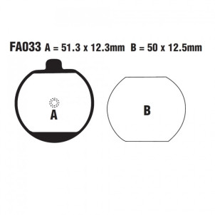 Plaquettes de frein EBC...