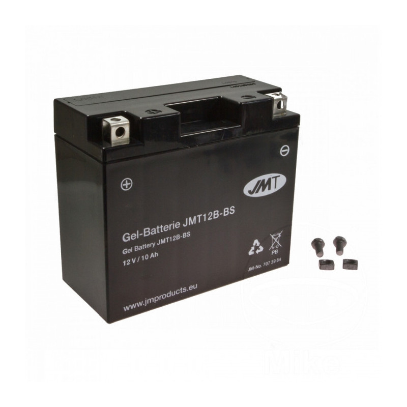 Batterie Moto Gel JMT Type YT12B-BS 12V Sans Entretien