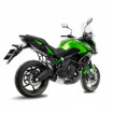 Ligne Echappement Complete LEOVINCE SBK KPL 2/1 EVO2 UNDERBODY Kawasaki KLE 650 F Versys ABS 17-19