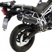 Silencieux Echappement LEOVINCE NERO EVO II Triumph Tiger 800 11-16