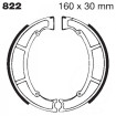 Machoires de Frein EBC avec Ressorts Rainuré - 822G