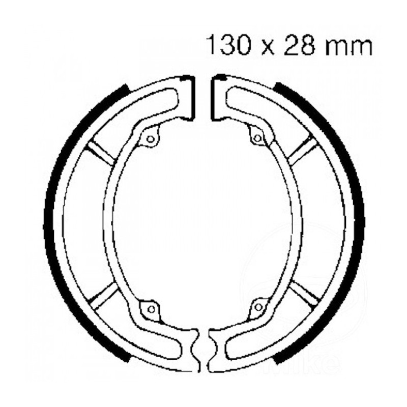 Machoires de Frein EBC sans Ressorts - Y521